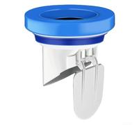 Sello de brida de inodoro en cuclillas para taburete de cierre, compatible con 100 salidas de aguas residuales de 110 mm, antifugas y prevención, pieza de repuesto para baño