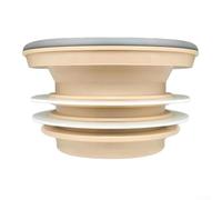 Sello de brida de tubo de drenaje de piso de inodoro para anillo compatible con accesorios de salida estándar de cuenco de acero de cierre (segundo piso)