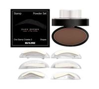 Sello de cejas resistente al agua natural en polvo | Sellador de polvo para cejas, para cabello, cara, maquillaje de belleza, principiantes, hogar, viajes, vida diaria, fiesta