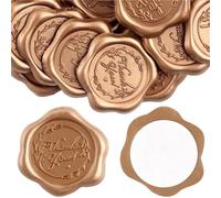 Sello de Cera Pegatinas Sellos de cera adhesivos (30 unidades) con la frase "Ábreme amor", ideales for invitaciones boda y envoltorios regalo(Style 06)