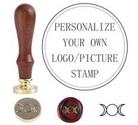Sello de cera personalizado: personaliza tu propio logotipo/imagen para invitaciones de fiesta, decoraciones de regalo, hecho a mano