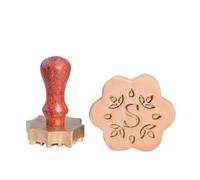 Sello de cerámica personalizado. Marca del fabricante personalizada for arcilla y cerámica. Molde de sello de latón con su logotipo. Herramientas de cerámica. Sellos de Firma(1 inch)