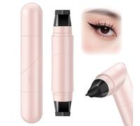 Sello de delineador de ojos, resistente al agua, resistente al sudor y de secado rápido, sello de delineador de ojos, natural y duradero, forma de un solo toque del extremo de los ojos, maquillaje de
