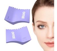 Sello De Delineadordeojos - Herramienta De Maquillaje De Silicona, Plantilla De Delineadordeojos Protector De Rímel, Guía De Precisión De Pestañas Inferiores De Larga Duración | Accesorio Cosmétic