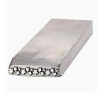 Sello de diseño de metal Material de acero al carbono, sello de diseño de accesorios de sello DIY, para perforar joyas en oro y plata (Figura 12)
