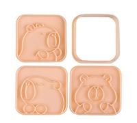 Sello de galletas, cortador de sándwich, impresión Vista - Impresión Capybara molde de galletas, molde para hornear, cortador de galletas para hornear, pasteles de animales, cortador de galletas para