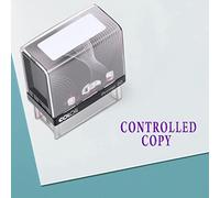 Sello de goma autoentintable de copia controlada personalizado Colop Office Stationary P20 Mini Stamper