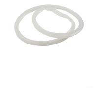 Sello de goma de silicona transparente de repuesto para anillo para olla a presión de aluminio, resistente al calor, junta de sellado de silicona compatible con 18 cm, 20 cm, 22 cm, 24 cm, 26 cm, 28