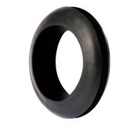 Sello de goma negro, bobina protectora de doble cara, junta tórica de alambre con orificio de salida, 3~80mm for proteger cables, herramientas de Hardware, ojal de goma(7mm (100Pcs))