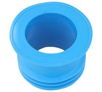 Sello de inodoro de PVC para reemplazo de anillo con sello de goma que proporciona conexión hermética y fugas en la instalación del inodoro (B)
