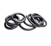 Sello de junta tórica de EPDM 24mm x 16mm x 4mm, 24mm OD, 16mm ID, 4mm Ancho, Junta de sellado métrica para plomería de máquinas automotrices, Paquete de 20