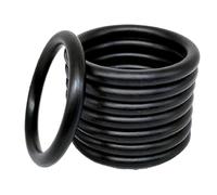 Sello de junta tórica de EPDM 90mm ID, 98mm OD, 4mm Ancho, juntas tóricas negras, Junta de sellado métrica Paquete de 10