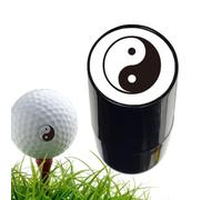 Sello de logotipo - Sello de pelota de golf impermeable de bajo olor, sello de logotipo de secado rápido, sellos de goma para tela de papel, pelotas de golf, marcador de nombre personalizado, tinta