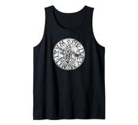 Sello de los Caballeros Templarios Estampado envejecido Camiseta sin Mangas
