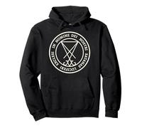 Sello de Lucifer Infierno Wicca Satán Brujería Diablo 666 Sudadera con Capucha