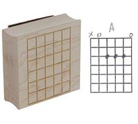 Sello de madera de caucho para tabla de acordes de guitarra, perfecto para profesores y compositores, 5 trastes