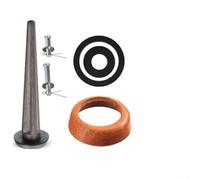 Sello de manga de cuero para mango tipo 75, puño de cuero vacuno con junta de silicona para válvula de perforación de nariz de pistón, diámetro interior de 2.1 pulgadas, paquete de 2 unidades incluye