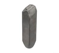 Sello de metal con letras "Do Not Duplicate" para llaves y proyectos de bricolaje, sello de grabado de acero resistente con 3 mm de altura para trabajar metales y personalización