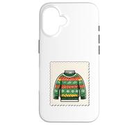 Sello de Navidad para suéter Festivo Carcasa para iPhone 16