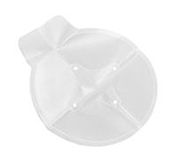 Sello de Pecho, Parche Ventilación 4/3 Canales Evita Colapso Pulmonar, Apósito Trauma 16x16 Cm (4 hoyos) for Primeros Auxilios Emergencia Médica Rescate Montaña Accidentes Tráfico