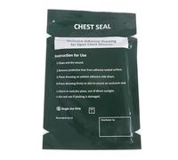 Sello de pecho ventilado médicamente parches adhesivos de emergencia para traumatismos, herramienta al aire libre, sello de pecho, vendajes ventilados, herramienta para exteriores