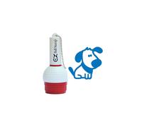 Sello de pelota de golf ProMarking EZBallStamp - Perro azul