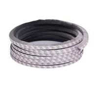 Sello de puerta para burlete de ventana, Tamaños múltiples multicolores autoadhesivos de la tira del lacre cepillo ventana puerta(Gray,Width 0.9CM*Height 1.5CM*Length 2000CM)