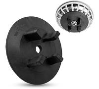 Sello de Repuesto, 1 ud, Compatible con Sifón de IKEA ATLANT y DOMSJÖ, Pieza de Reemplazo de la Cesta del Colador en Caucho, Negro, Atornillado, Sello y Reparación del Tapón del Fregadero, Accesorio