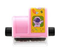 Sello De Rodillo De Matemáticas Reutilizable - Estuche Compacto De PP Verde De 6 Cm, Números De Sello De Enseñanza Digital Con Rodillo, Herramienta De Práctica Educativa Escuela Primaria | Emocionante