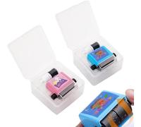 Sello de rodillo multiplicativo de división - 1,73 x 1,89 pulgadas reutilizable aprendizaje matemáticas herramienta de cálculo digital para la enseñanza | Ayuda de aprendizaje para niños en el aula y