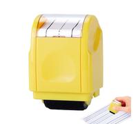 Sello de rodillo para aprender a escribir, 24 g, 3,7 x 6 x 3 cm, herramienta de seguimiento educativa para niños profesores, guía de líneas de escritura de tinta para cuadernos, clase de uso de