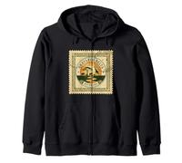 Sello de Safari Africano del Delta del Okavango Botswana Vintage Sudadera con Capucha