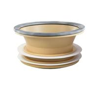 Sello de sellado de inodoro eficiente resistente a fugas, pieza de reparación que no quiere olores para el baño y juego de reparación fácil de usar, solución de baño limpia, reemplazo eficaz del sello