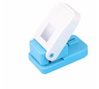 Sello de sellos, forma de sello rectangular, para manualidades de papel, álbumes de recortes, perforadores de papel hechos a mano, scrapbooking, fabricación de tarjetas (1 plata)