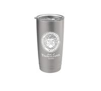Sello de Transilvania Vlad Empalador Valaquia Vaso térmico de acero inoxidable de doble pared