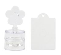 Sello de uñas transparente con raspador, sello de silicona para uñas francesas, kits de manicura de uñas, juego de herramientas de estampado de uñas, cabeza de silicona desmontable
