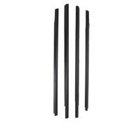 Sello de Ventana Compatible Con Citroen Para Elysee 2014 2015 2016 Burlete De Goma Para Ventana De Coche, Junta Exterior De Puerta Lateral, Moldura, Piezas De Automóvil(Black)