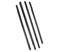 Sello de Ventana Compatible Con Citroen Para Elysee 2014 2015 2016 Junta De Goma Para Vidrio De Puerta De Automóvil Burletes De Moldura Para Ventana Sellado De Burletes Piezas De Automóvil(Black)