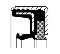 Sello del cubo de la rueda Eje delantero NBR (caucho nitril butadieno) 12001926B