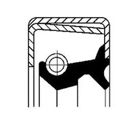 Sello del cubo de la rueda Eje trasero NBR (caucho nitril butadieno) 12012065B