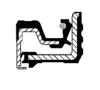 Sello del cubo de la rueda Eje trasero NBR (caucho nitril butadieno) 12018598B