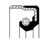 Sello del cubo de la rueda FPM (caucho fluroado) 01020679B CORTECO para MAN M90