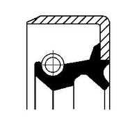 Sello del cubo de la rueda NBR (caucho nitril butadieno) 19027869B CORTECO