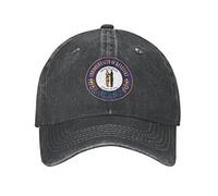 Sello del Estado De Kentucky Gorra El Sol Moda Gorra Running Transpirable Running Gorros para Tenis Exteriores Mujer