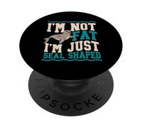 Sello en Forma de Sello I'm Not Fat I'm Just PopSockets PopGrip Adhesivo