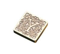 Sello encerado con cabeza de latón con letras inglesas para álbumes de recortes, invitaciones, decoración, sello de cera