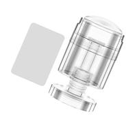 Sello giratorio de silicona transparente para uñas francesas, suministros de manicura, punta francesa, sello de uñas de silicona