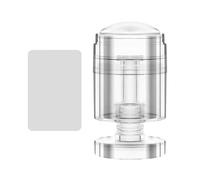 Sello giratorio de silicona transparente para uñas francesas, suministros de manicura, punta francesa, sello de uñas de silicona