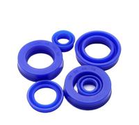 Sello hidráulico de eje radial UN, diámetro interior 6,3-175 mm, tipo UHS/U/Y, poliuretano, vástago de pistón, sellos de copa en U de un solo labio de PU(25x33x5mm)