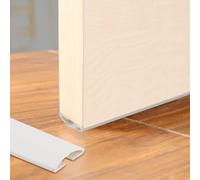 Sello inferior de puerta de PVC acrílico para un rendimiento consistente en variaciones de temperatura y ciclos de uso diario de puertas (marrón)